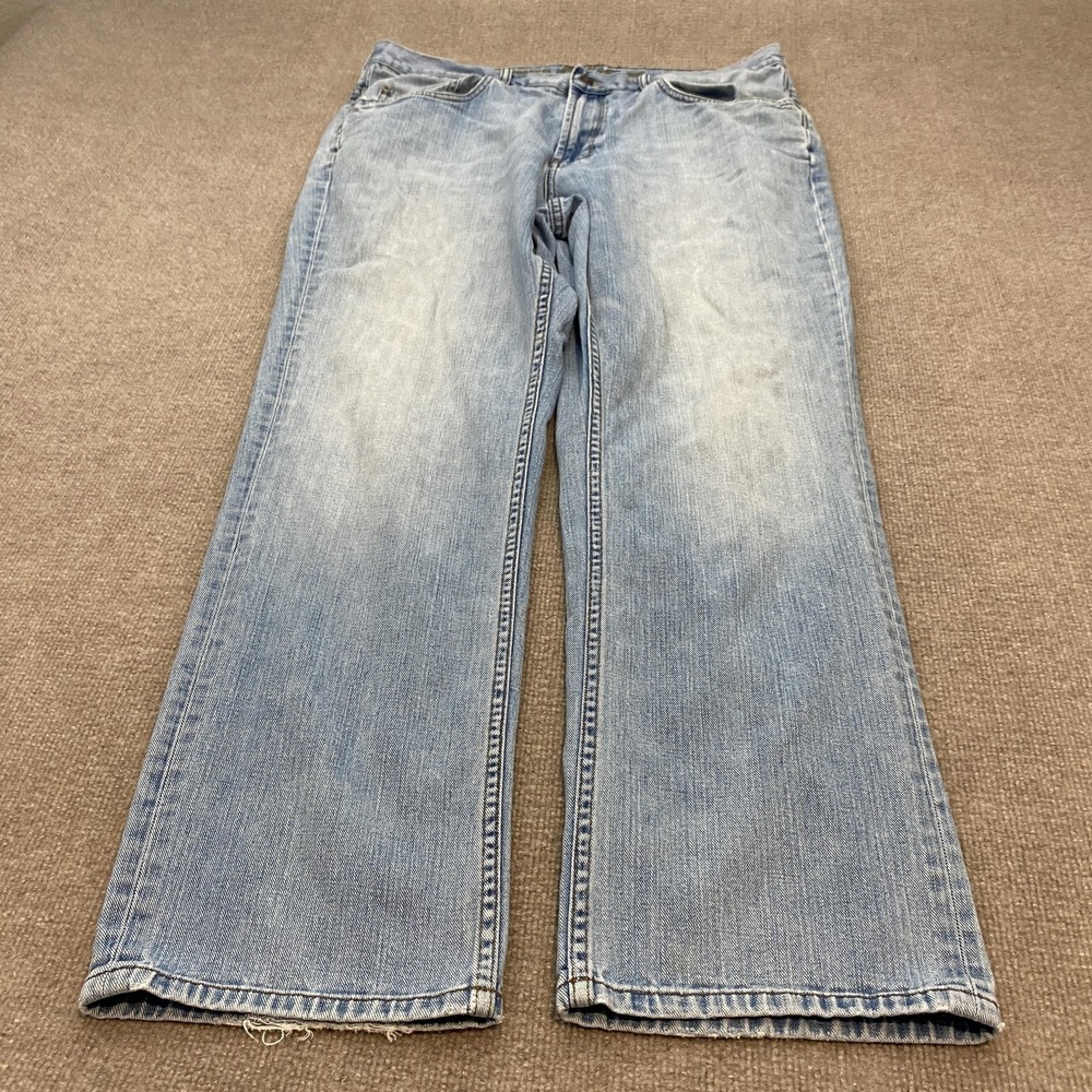 Tommy‎ Bahama Classic Fit Jeans Mens 40x32 Blue Light Wash Straight Denim Pants